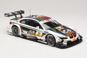 BMW M3 E92 DTM #21 M. Wittmann BMW Team MTEK 2013 Minichamps 1:18 100132221 Metaal — afbeelding 6 van 8