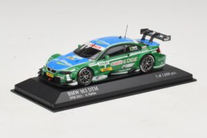 BMW M3 E92 DTM #7 A. Farfus BMW Team RBM DTM 2013 Minichamps 1:43 410132207 Metaal — afbeelding 2 van 4