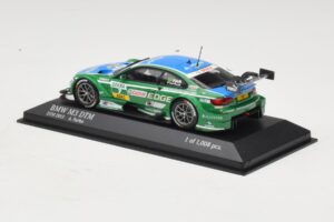 BMW M3 E92 DTM #7 A. Farfus BMW Team RBM DTM 2013 Minichamps 1:43 410132207 Metaal — afbeelding 3 van 4