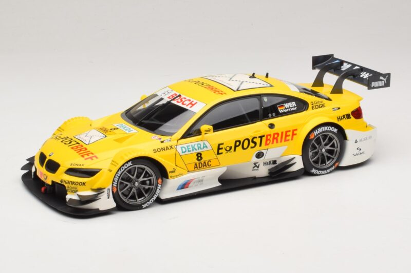 BMW M3 E92 DTM #8 D. Werner BMW Team Schnitzer 2012 Minichamps 1:18 100122208 Metaal