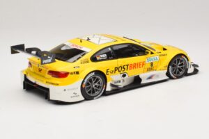 BMW M3 E92 DTM #8 D. Werner BMW Team Schnitzer 2012 Minichamps 1:18 100122208 Metaal — afbeelding 3 van 8