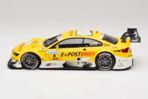 BMW M3 E92 DTM #8 D. Werner BMW Team Schnitzer 2012 Minichamps 1:18 100122208 Metaal — afbeelding 4 van 8