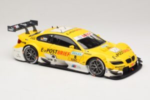 BMW M3 E92 DTM #8 D. Werner BMW Team Schnitzer 2012 Minichamps 1:18 100122208 Metaal — afbeelding 6 van 8