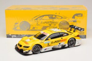 BMW M3 E92 DTM #8 D. Werner BMW Team Schnitzer 2012 Minichamps 1:18 100122208 Metaal — afbeelding 8 van 8