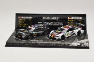 BMW M3 & M4 DTM Champions Set B. Spengler / M. Wittmann 2012 & 2014 Minichamps 1:43 412020723 Metaal