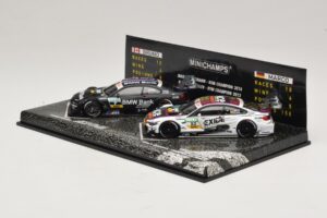 BMW M3 & M4 DTM Champions Set B. Spengler / M. Wittmann 2012 & 2014 Minichamps 1:43 412020723 Metaal — afbeelding 3 van 5