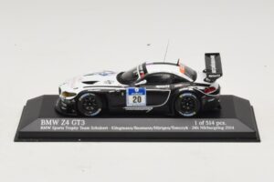 BMW Z4 GT3 BMW Sports Trophy #20 Klingmann / Baumann 24 Hours of Nurburgring 2014 Minichamps 1:43 437142030 Metaal