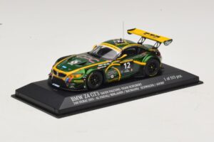 BMW Z4 GT3 Saudi Falcons #12 Al Faisal / Binladen 24 Hours of Dubai 2013 Minichamps 1:43 437132412 Metaal — afbeelding 2 van 4
