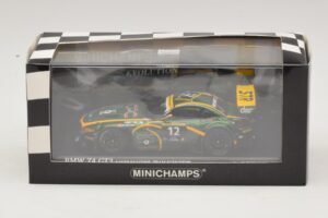 BMW Z4 GT3 Saudi Falcons #12 Al Faisal / Binladen 24 Hours of Dubai 2013 Minichamps 1:43 437132412 Metaal — afbeelding 4 van 4