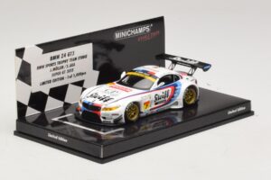 BMW Z4 GT3 Steiff #7 Muller / Ara Super GT 2015 Minichamps 1:43 447152007 Metaal — afbeelding 2 van 5