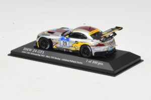 BMW Z4 GT3 VDS Racing #29 B. Leinders / M. Palttala 24 Hours of Nurburgring 2012 Minichamps 1:43 437122929 Metaal — afbeelding 3 van 4