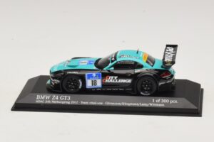 BMW Z4 GT3 Vita4One #18 Goransson / Klingmann 24 Hours of Nürburgring 2012 Minichamps 1:43 437122918 Metaal