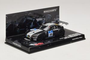BMW Z4 M Coupe #69 Adams / K. Ludwig ADAC 24h Nürburgring 2009 Minichamps 1:43 400092769 Metaal — afbeelding 2 van 5