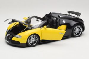 Bugatti Veyron Grand Sport Black Lemon Minichamps 1:18 100110831 Metaal — afbeelding 2 van 8