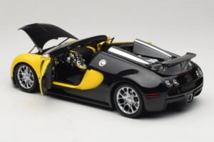 Bugatti Veyron Grand Sport Black Lemon Minichamps 1:18 100110831 Metaal — afbeelding 5 van 8