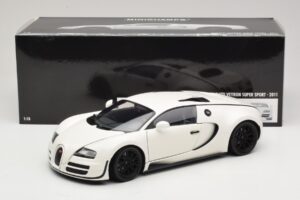 Bugatti Veyron Super Sport Wit Minichamps 1:18 100110844 Metaal — afbeelding 8 van 8