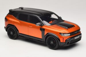 Dacia Duster Mk3 Redust Sport 4x2 Hybrid Metallic Orange Otto 1:18 OT1316 Hars — afbeelding 4 van 6