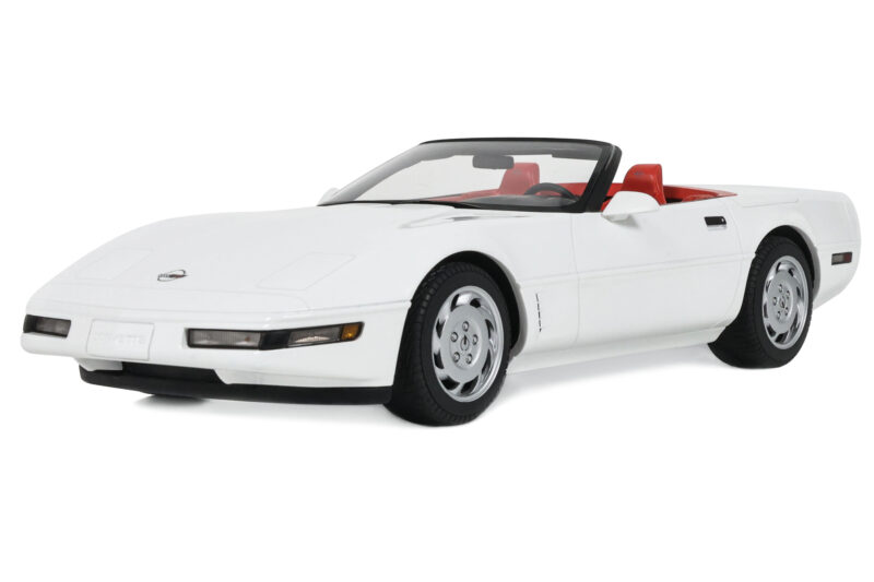 Chevrolet Corvette C4 Cabriolet Arctic White GT Spirit 1:18 Chevrolet Corvette C4 Cabriolet Arctic White GT Spirit 1:18 GT580 Hars