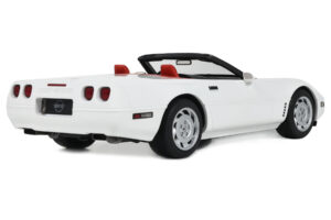 Chevrolet Corvette C4 Cabriolet Arctic White GT Spirit 1:18 GT580 Hars — afbeelding 2 van 5
