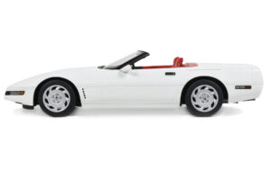 Chevrolet Corvette C4 Cabriolet Arctic White GT Spirit 1:18 GT580 Hars — afbeelding 3 van 5