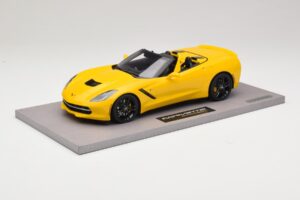 Chevrolet Corvette C7 Velocity Yellow BBR 1:18 BLM1815E Hars