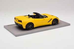 Chevrolet Corvette C7 Velocity Yellow BBR 1:18 BLM1815E Hars — afbeelding 2 van 6