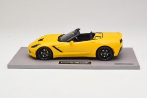 Chevrolet Corvette C7 Velocity Yellow BBR 1:18 BLM1815E Hars — afbeelding 3 van 6