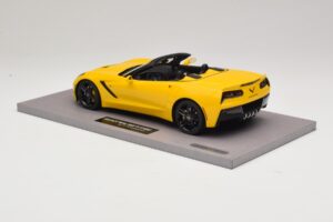 Chevrolet Corvette C7 Velocity Yellow BBR 1:18 BLM1815E Hars — afbeelding 5 van 6