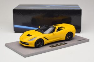 Chevrolet Corvette C7 Velocity Yellow BBR 1:18 BLM1815E Hars — afbeelding 6 van 6