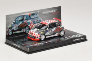 Fiat 500 Abarth Assetto Corse #399 Autohaus Winz VLN 2010 Minichamps 1:43 437101299 Metaal — afbeelding 2 van 5