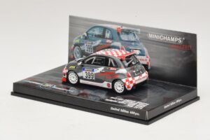 Fiat 500 Abarth Assetto Corse #399 Autohaus Winz VLN 2010 Minichamps 1:43 437101299 Metaal — afbeelding 3 van 5