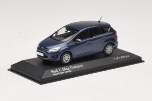 Ford C-Max Compact Blauw Metallic Minichamps 1:43 400089001 Metaal — afbeelding 2 van 4