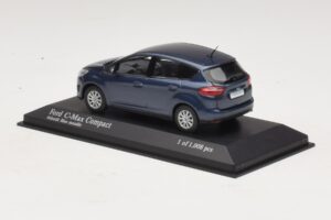 Ford C-Max Compact Blauw Metallic Minichamps 1:43 400089001 Metaal — afbeelding 3 van 4