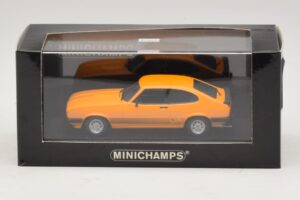 Ford Capri II Signal Orange Minichamps 1:43 400081201 Metaal — afbeelding 4 van 4