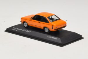 Ford Escort 1600 Sport Mk2 Oranje Minichamps 1:43 400084471 Metaal — afbeelding 3 van 4