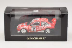 Ford Escort Cosworth Toshiba #11 A. Vatanen / Freeman 1994 Minichamps 1:43 430981811 Metaal — afbeelding 4 van 4