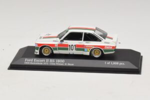 Ford Escort Mk2 RS1800 #10 H. Heyer Class Winner DRM Hockenheim 1975 Minichamps 1:43 400758491 Metaal