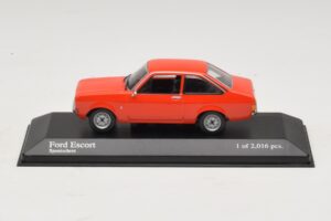 Ford Escort Mk2 Spanish Red Minichamps 1:43 400084100 Metaal