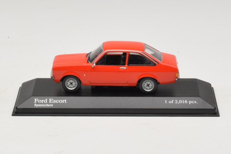 Ford Escort Mk2 Spanish Red Minichamps 1:43 400084100 Metaal