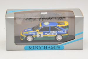 Ford Escort RS #3 Bernardini / Occelli Rally Monte Carlo Winner 1996 Minichamps 1:43 430968203 Metaal — afbeelding 4 van 4