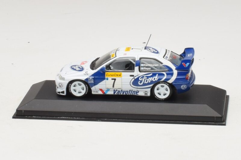 Ford Escort WRC #7 J. Kankkunen / J. Repo Rally Monte Carlo 1998 Minichamps 1:43 430988707 Metaal