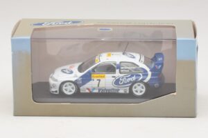 Ford Escort WRC #7 J. Kankkunen / J. Repo Rally Monte Carlo 1998 Minichamps 1:43 430988707 Metaal — afbeelding 4 van 4