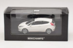 Ford Fiesta Mk6 Wit Minichamps 1:43 400088002 Metaal — afbeelding 4 van 4