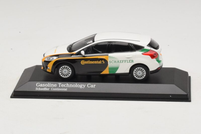 Ford Focus Benzine Technologieauto Continental Schaeffler Minichamps 1:43 AB65A Metaal