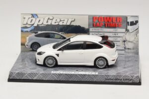 Ford Focus RS Mk2 Top Gear Wit Zonder Figuur Minichamps 1:43 519438810-R1 Metaal