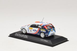 Ford Focus RS WRC #4 C. McRae / N. Grist Rally Monte Carlo 2001 Minichamps 1:43 430018904 Metaal — afbeelding 3 van 4