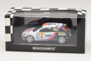 Ford Focus RS WRC #4 C. McRae / N. Grist Rally Monte Carlo 2001 Minichamps 1:43 430018904 Metaal — afbeelding 4 van 4