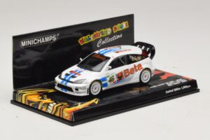 Ford Focus RS WRC #46 V. Rossi / C. Cassina RAC Rally 2007 Minichamps 1:43 400078446 Metaal — afbeelding 2 van 5