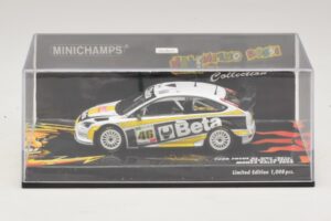 Ford Focus RS WRC #46 V. Rossi / C. Cassina Monza Rally Show 2008 Minichamps 1:43 400088946 Metaal — afbeelding 4 van 5