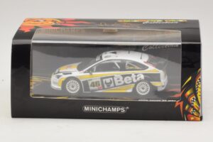 Ford Focus RS WRC #46 V. Rossi / C. Cassina Monza Rally Show 2008 Minichamps 1:43 400088946 Metaal — afbeelding 5 van 5
